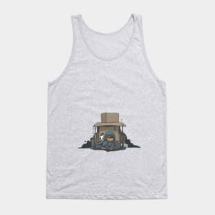 My Cardboard and My Kitty Tank Top